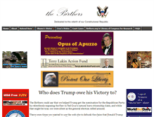 Tablet Screenshot of birthers.org